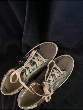 Corkys Gray and Silver Women's Sneakers